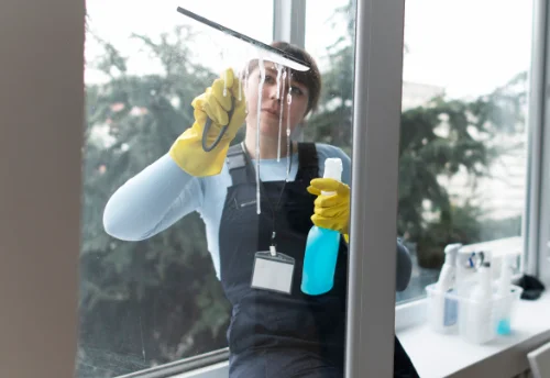 Nettoyage de vitres intérieures et extérieures à Bergnicourt